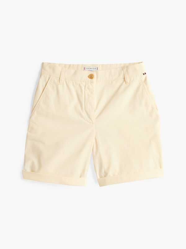 CO BLEND GMD CHINO SHORT Kadın Sarı Şort - WW0WW42457 CO BLEND GMD CHINO SHORT Kadın Sarı Şort - WW0WW42457