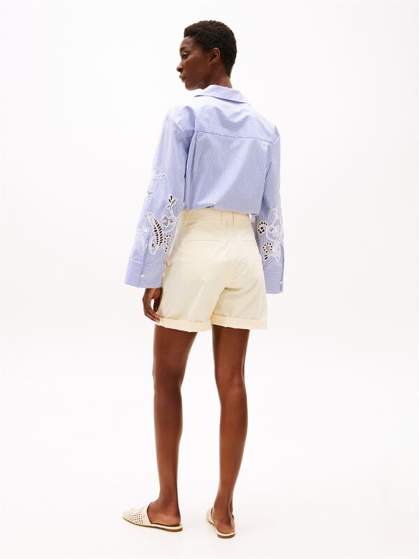 CO BLEND GMD CHINO SHORT Kadın Sarı Şort - WW0WW42457 CO BLEND GMD CHINO SHORT Kadın Sarı Şort - WW0WW42457