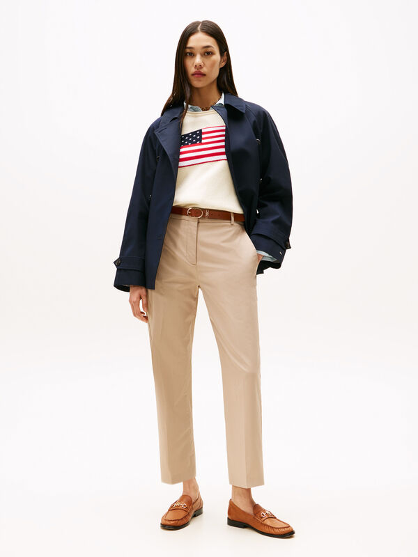 CO SLIM STRAIGHT CHINO Kadın Bej Pantolon - WW0WW40504