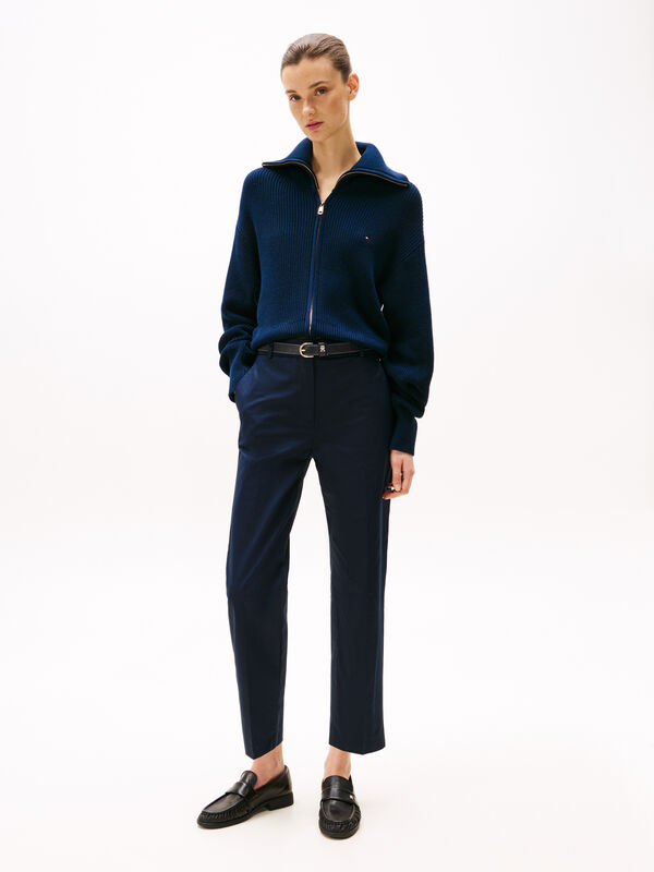 CO SLIM STRAIGHT CHINO Kadın Mavi Pantolon - WW0WW40504