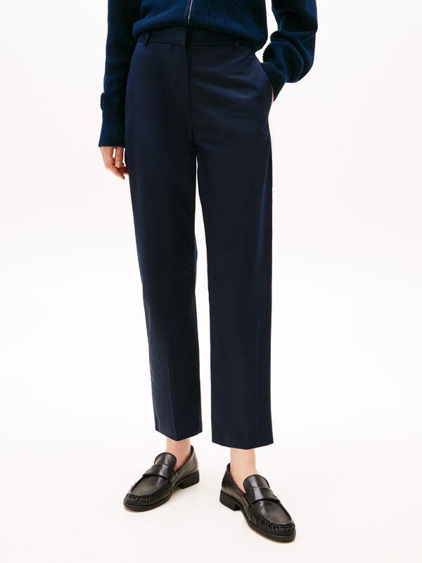 CO SLIM STRAIGHT CHINO Kadın Mavi Pantolon - WW0WW40504