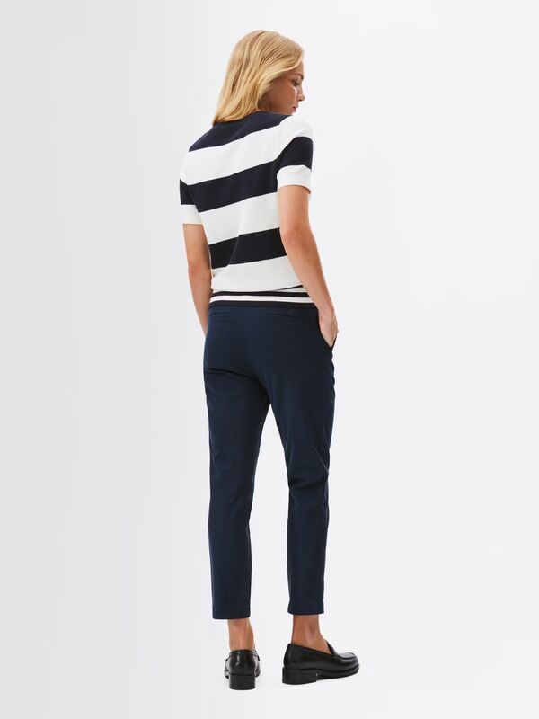 CO STRETCH GMD SLIM CHINO Kadın Mavi Pantolon - WW0WW45920