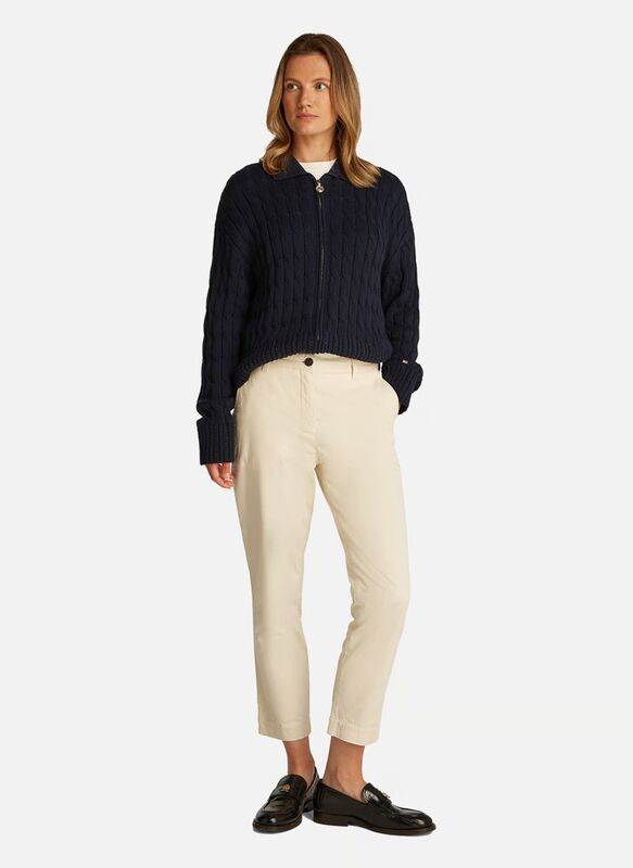 CO STRETCH GMD SLIM CHINO Kadın Sarı Pantolon - WW0WW45920