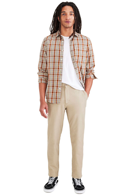 Dockers - COMFORT KNIT CHINO SKNY Erkek Kahverengi Pantolon - A4264