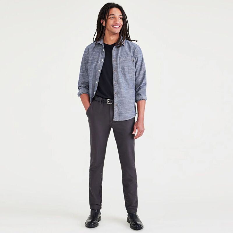 COMFORT KNIT CHINO SKNY TRUE CHINO Erkek Siyah Pantolon - A4264