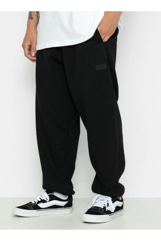 Core Basic Relaxed Fleece Pant Erkek Siyah Eşofman Altı - VN000HQ2