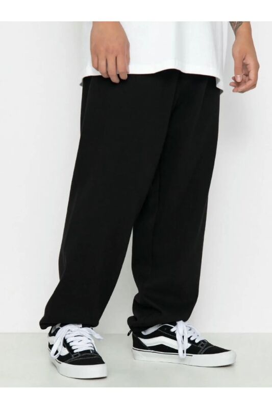 Core Basic Relaxed Fleece Pant Erkek Siyah Eşofman Altı - VN000HQ2
