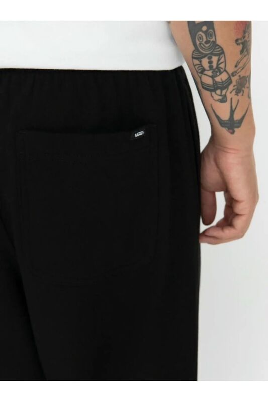 Core Basic Relaxed Fleece Pant Erkek Siyah Eşofman Altı - VN000HQ2