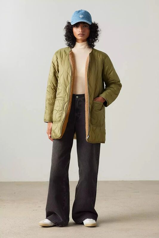 CRAWFORD 3 IN 1 PARKA ARMY GREEN Kadın Yeşil Ceket - LA8520 CRAWFORD 3 IN 1 PARKA ARMY GREEN Kadın Yeşil Ceket - LA8520