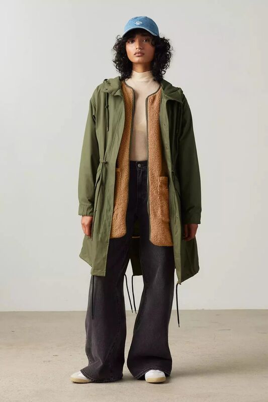 CRAWFORD 3 IN 1 PARKA ARMY GREEN Kadın Yeşil Ceket - LA8520