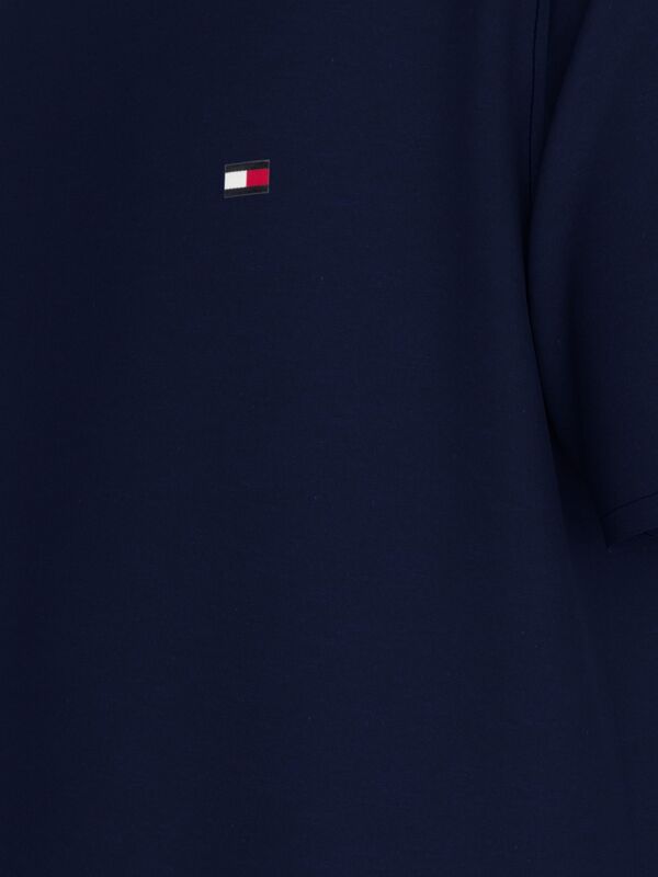 CREW NECK SLUB TEE Erkek Mavi T-Shirt - UM0UM03527