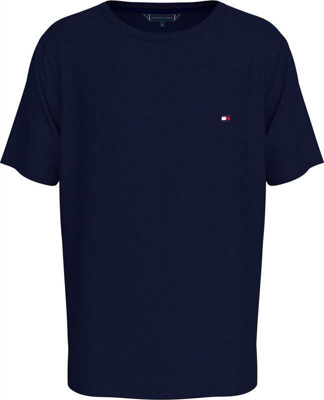 CREW NECK SLUB TEE Erkek Mavi T-Shirt - UM0UM03527