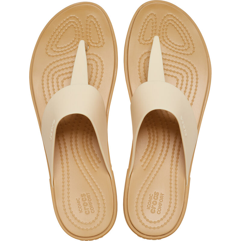 Crocs Tulum Flip W Kadın Beyaz Terlik - 206752