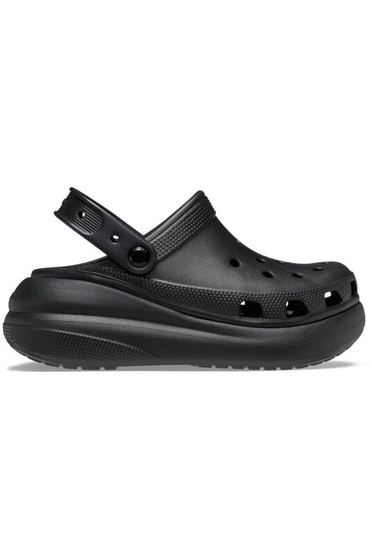 Crocs - Crush Clog Uniseks Siyah Terlik - 207521