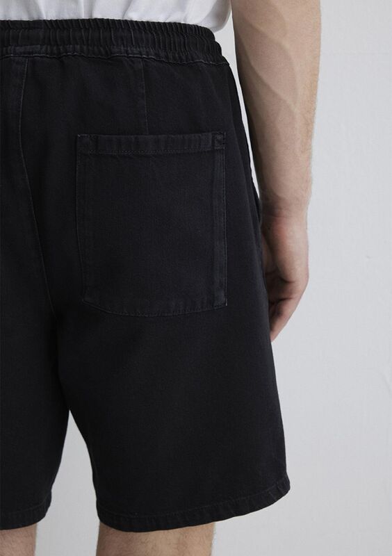 DAYTON Erkek Gri Denim Şort - M0410093
