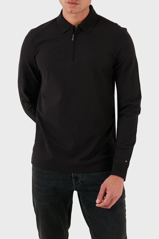 DC PERFORMANCE ZIP POLO Erkek Siyah Polo - MW0MW44244