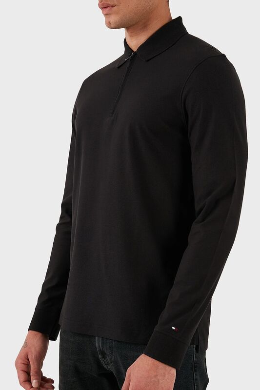 DC PERFORMANCE ZIP POLO Erkek Siyah Polo - MW0MW44244