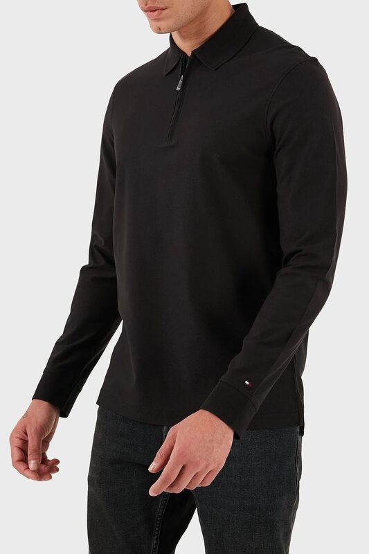 DC PERFORMANCE ZIP POLO Erkek Siyah Polo - MW0MW44244