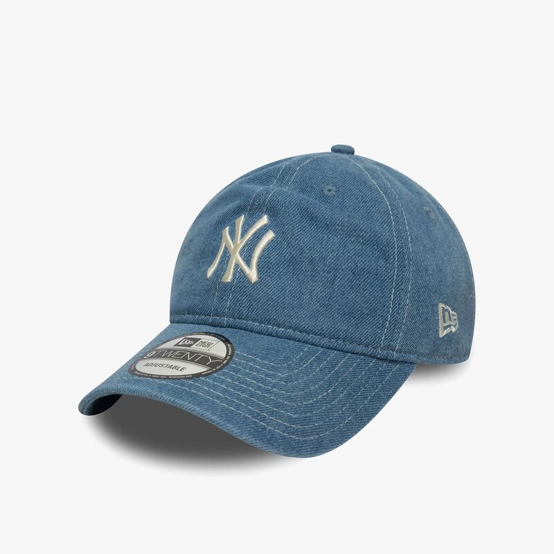 New Era - DENIM 9TWENTY Uniseks Mavi Şapka - NE60667563
