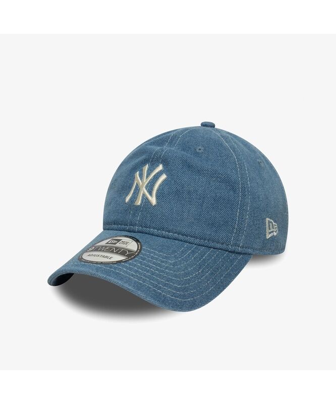 New Era - DENIM 9TWENTY Uniseks Mavi Şapka - NE60667563