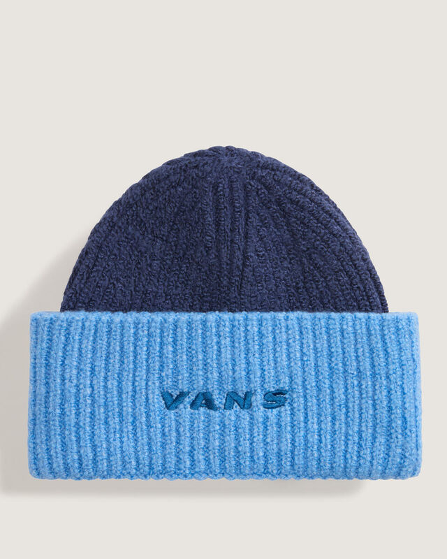 Densmore Wide Cuff Beanie Uniseks Mavi Bere - VN000HSX