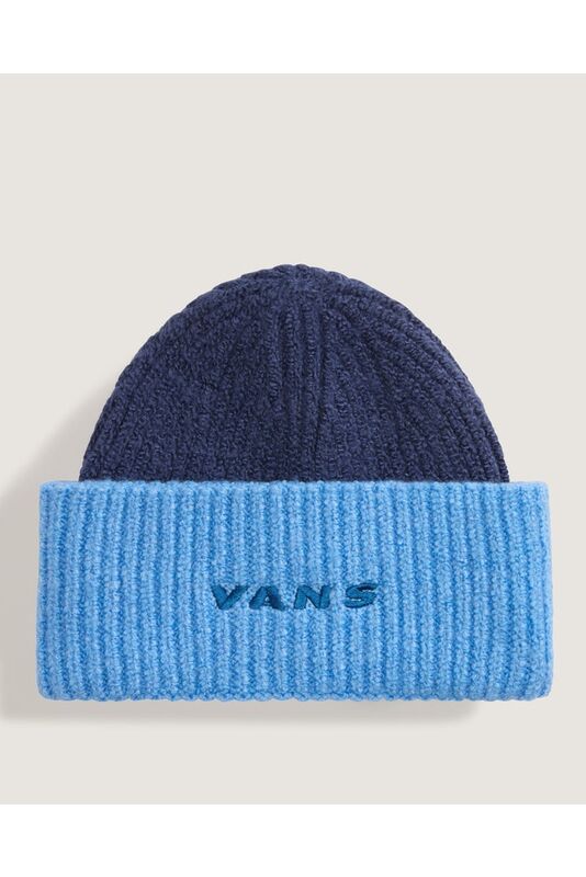 Vans - Densmore Wide Cuff Beanie Uniseks Mavi Bere - VN000HSX