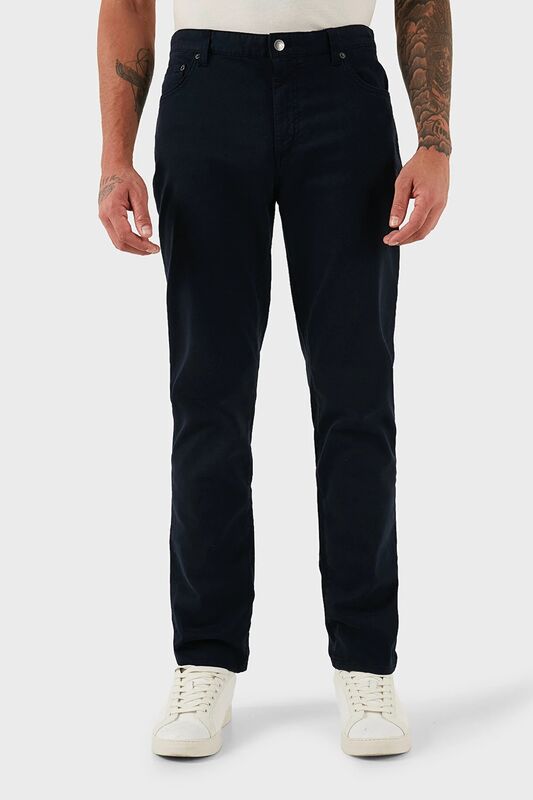 Tommy Hilfiger - DENTON 5PKT COMFORT KNIT GMD Erkek Mavi Pantolon - MW0MW38810