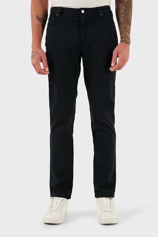 Tommy Hilfiger - DENTON 5PKT COMFORT KNIT GMD Erkek Siyah Pantolon - MW0MW38810