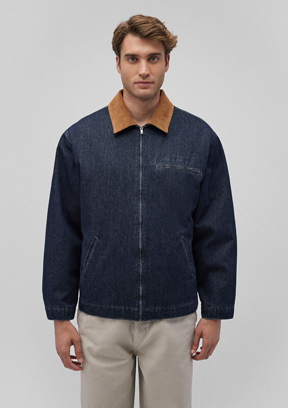 DENVER Erkek Mavi Denim Ceket - M0111216