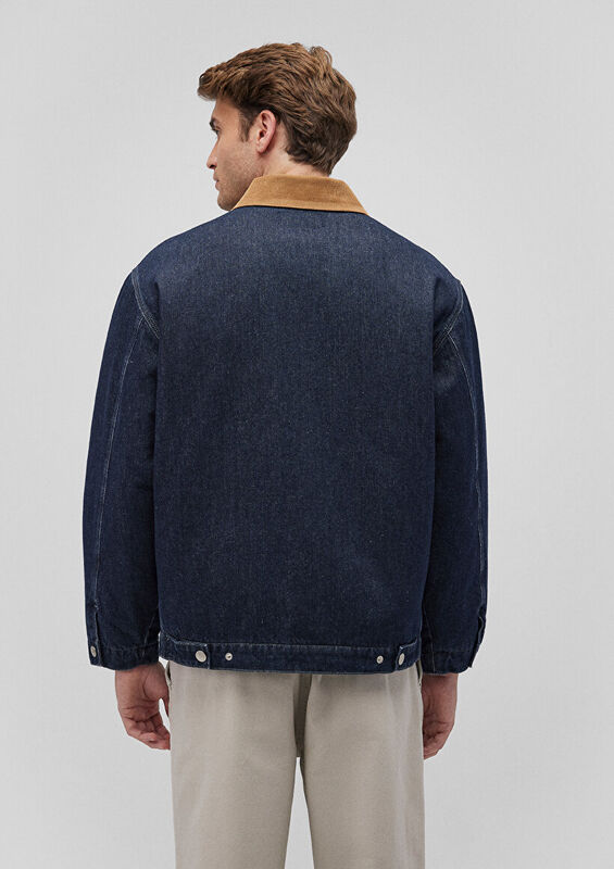 DENVER Erkek Mavi Denim Ceket - M0111216