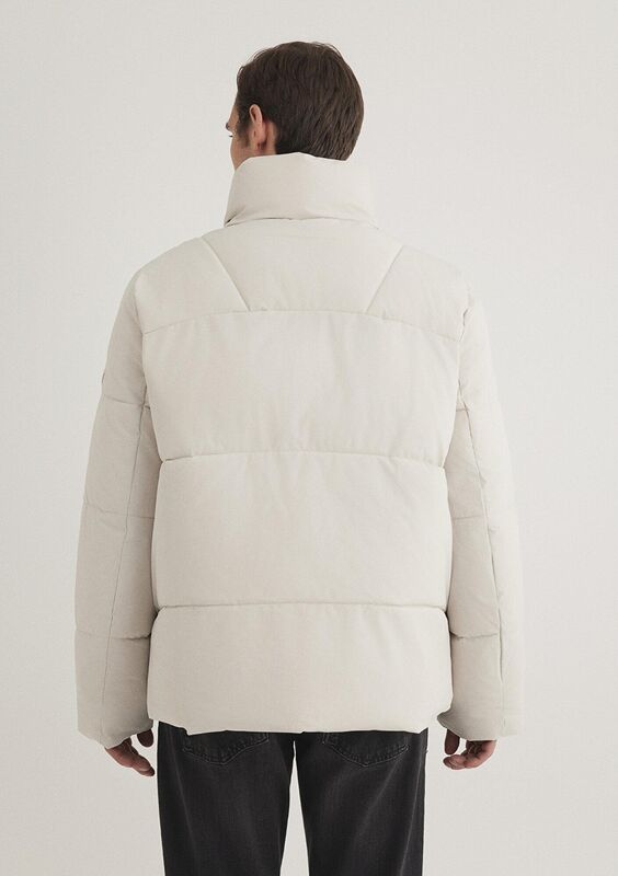 DİK YAKA CEKET Erkek Bej Ceket - M0110462