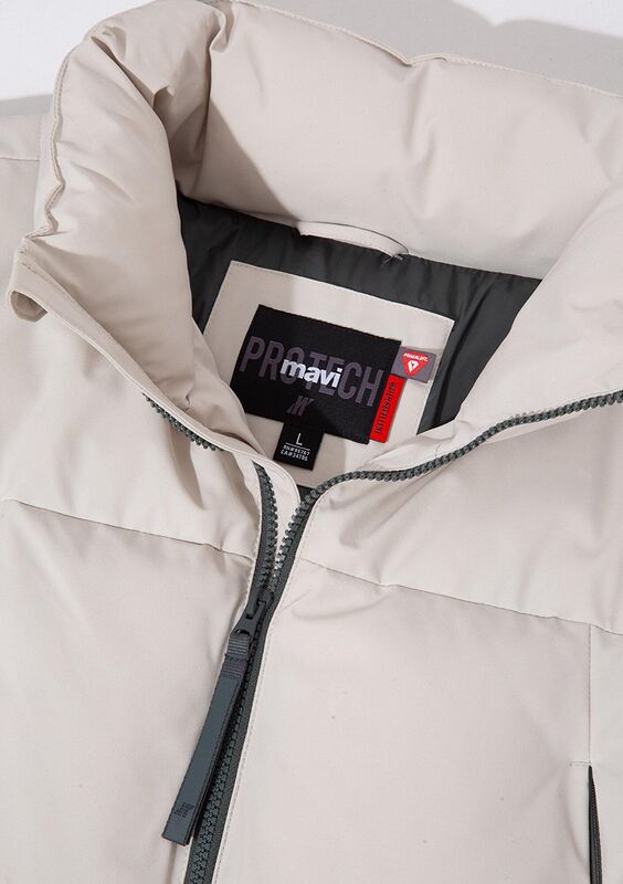 DİK YAKA CEKET Erkek Bej Ceket - M0110462