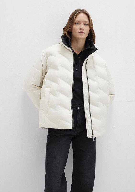 Mavi - DİK YAKA CEKET Kadın Bej Ceket - M1110714