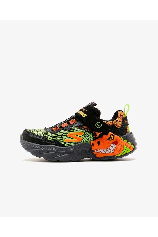 Skechers - DINO - LIGHTS Erkek Çocuk Siyah Ayakkabı - 400615L