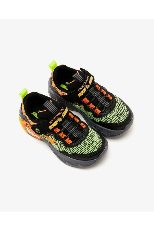 DINO - LIGHTS Erkek Çocuk Siyah Ayakkabı - 400615L