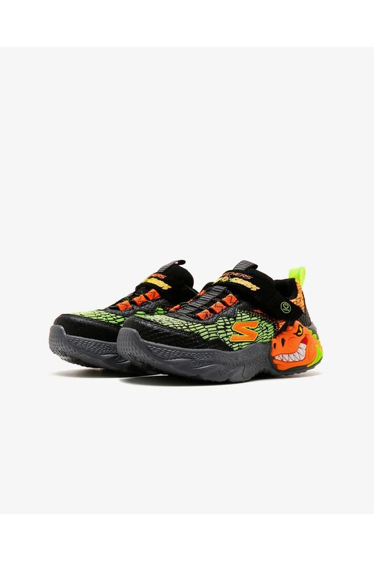 DINO - LIGHTS Erkek Çocuk Siyah Ayakkabı - 400615L