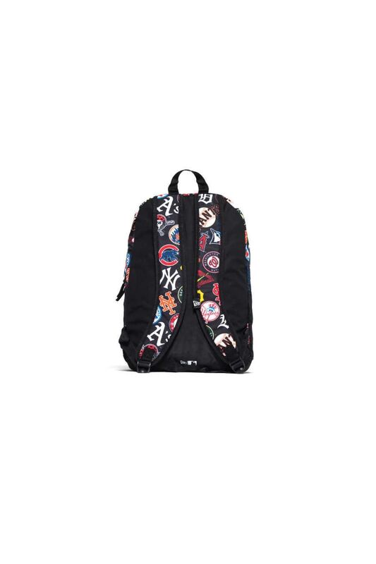 DISTI MULTI BAG MLB AOP MLBALL BLK Uniseks Siyah Sırt Çantası - 60240052