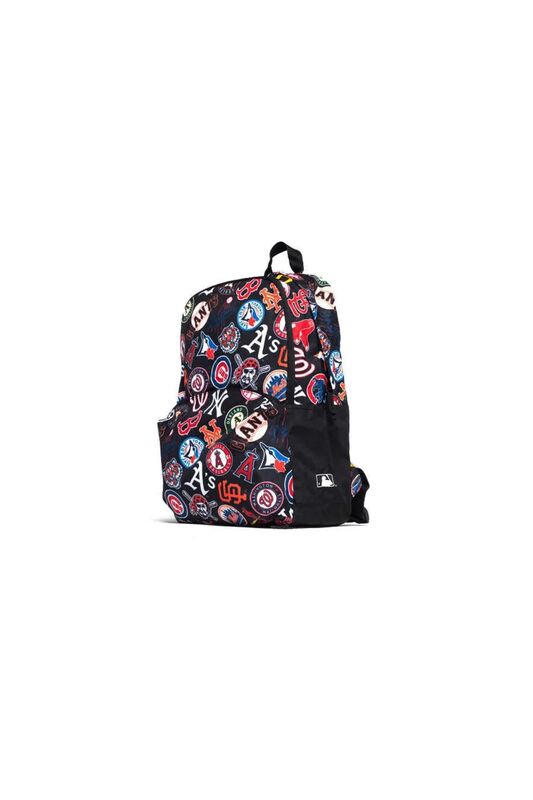 DISTI MULTI BAG MLB AOP MLBALL BLK Uniseks Siyah Sırt Çantası - 60240052