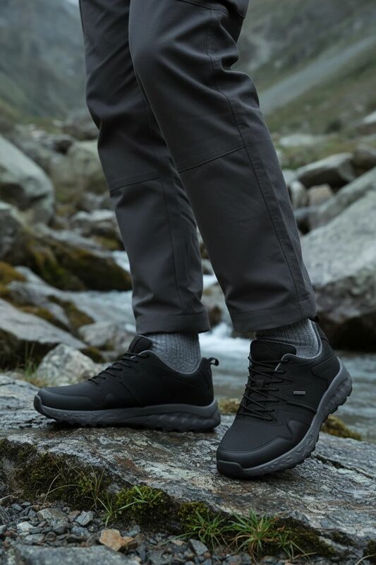 DIVE NU 5PR Erkek Siyah Spor Ayakkabı - 102031923