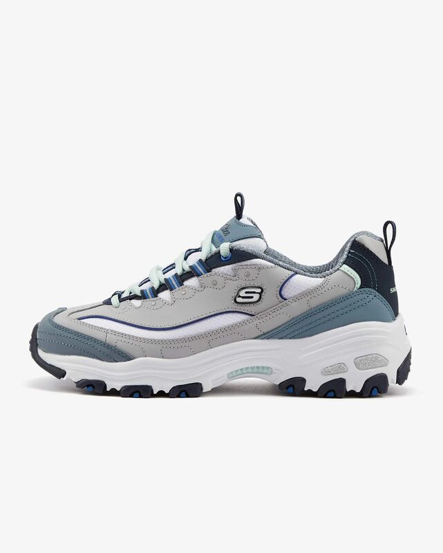 Skechers - D'Lites - Cool Change Kadın Gri Spor Ayakkabı - 13143