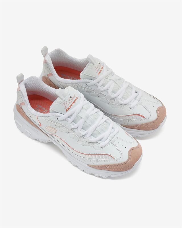 D'LITES - NEW HEAT Kadın Beyaz Turuncu Spor Ayakkabı - 150231