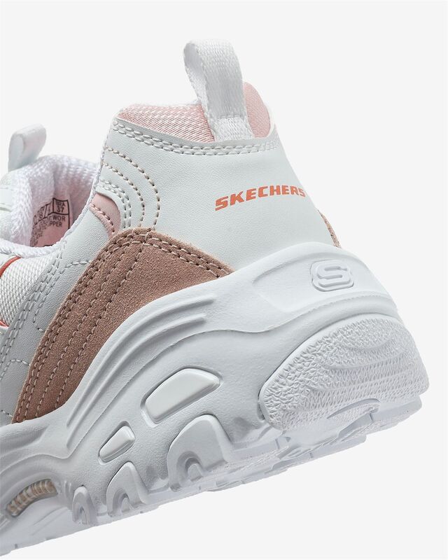 D'LITES - NEW HEAT Kadın Beyaz Turuncu Spor Ayakkabı - 150231