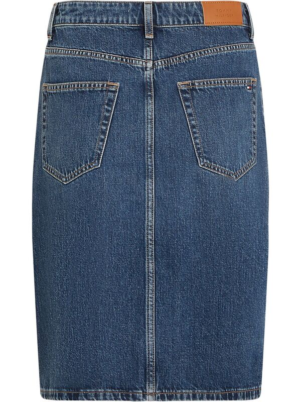 DNM DEE STRAIGHT KNEE RW SKIRT Kadın Mavi Etek - WW0WW45666