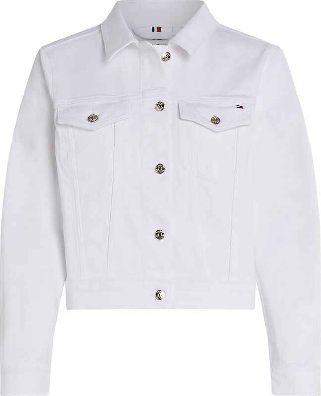 DNM SLIM JACKET WHITE Kadın Beyaz Ceket - WW0WW44374 DNM SLIM JACKET WHITE Kadın Beyaz Ceket - WW0WW44374