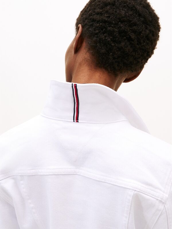 DNM SLIM JACKET WHITE Kadın Beyaz Ceket - WW0WW44374 DNM SLIM JACKET WHITE Kadın Beyaz Ceket - WW0WW44374