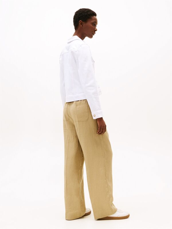 DNM SLIM JACKET WHITE Kadın Beyaz Ceket - WW0WW44374