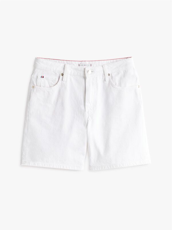 DNM STRAIGHT SHORT RW WHITE Kadın Beyaz Şort - WW0WW45924