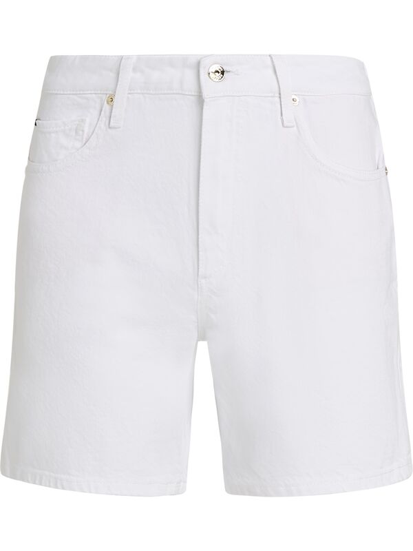 DNM STRAIGHT SHORT RW WHITE Kadın Beyaz Şort - WW0WW45924