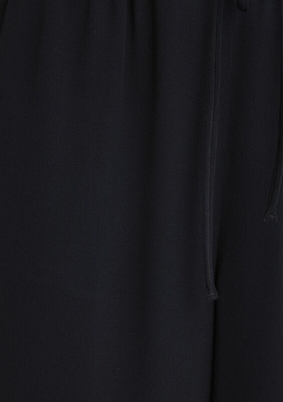 DOKUMA PANTOLON Kadın Siyah Pantolon - M1010682