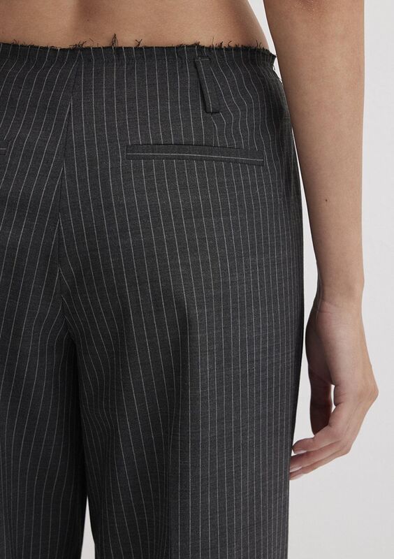 DOKUMA PANTOLON Kadın Siyah Pantolon - M1011129